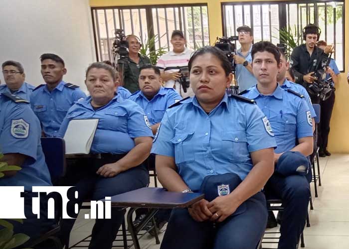 Foto: Capacitación a personal de Migración y Extranjería, del MINT Nicaragua / TN8