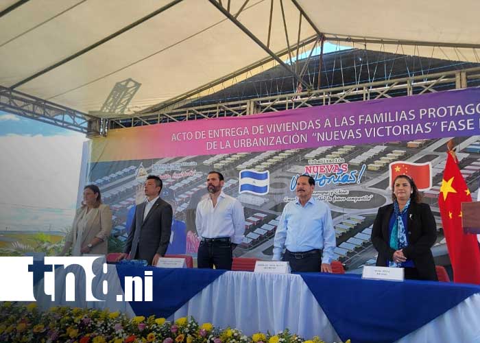 Foto: Viviendas Nuevas Victorias, en Managua / TN8
