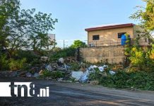 Foto: Basurero clandestino en Villa Revolución, Managua / TN8
