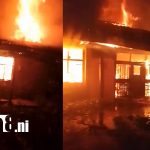 Foto: Hotel en San Rafael del Sur envuelto en llamas /TN8