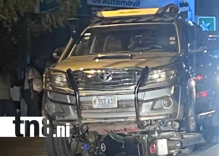 Foto: Accidente de tránsito en Ocotal, Nueva Segovia / TN8