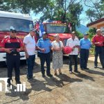 Familias en Villa 15 de Julio de Chinandega celebran nueva estación de bomberos Foto: Inauguran estación de bomberos 232 en Chinandega /TN8