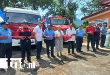 Foto: Inauguran estación de bomberos 232 en Chinandega /TN8