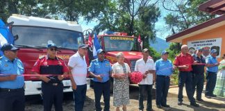 Foto: Inauguran estación de bomberos 232 en Chinandega /TN8