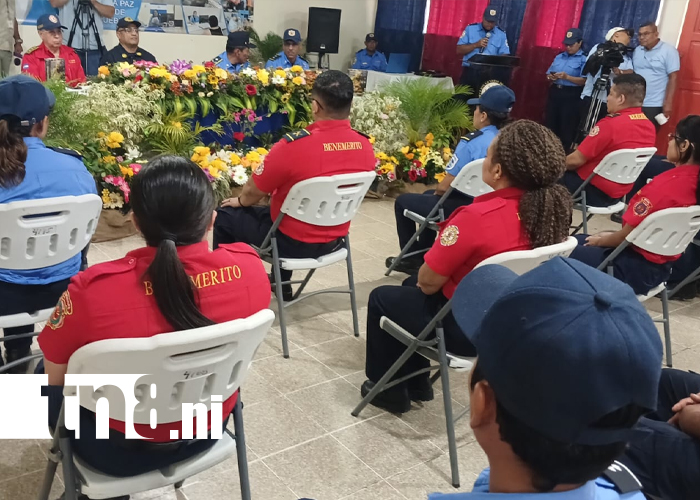 Foto: Bomberos Unidos de Nicaragua refuerzan su misión de servicio /TN8
