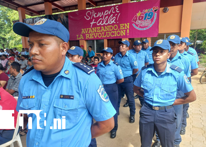 Foto: Inauguran estación de bomberos 232 en Chinandega /TN8