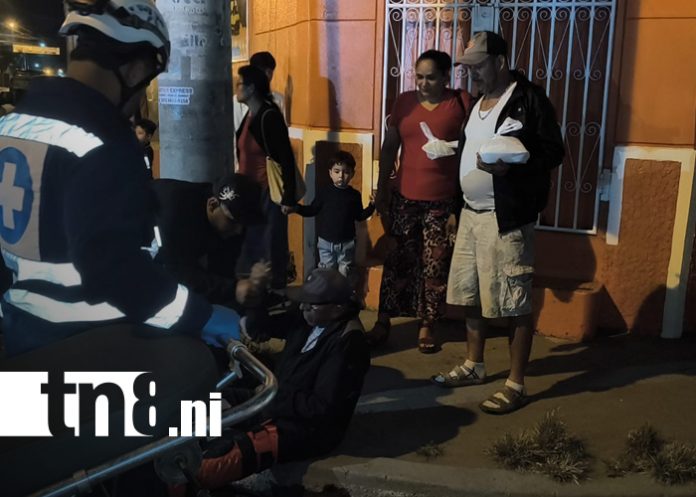 Foto: Adulto mayor resulta gravemente lesionado tras choque de motocicletas en Estelí/TN8