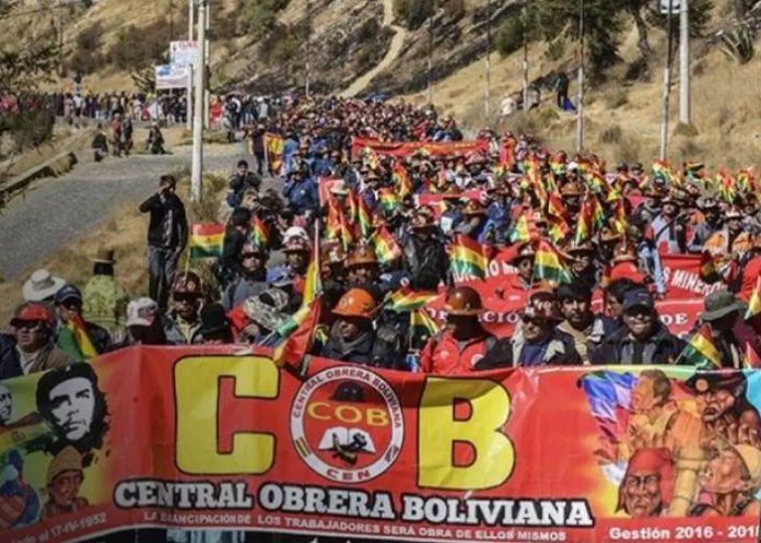 Foto: Protestas en Bolivia /cortesía