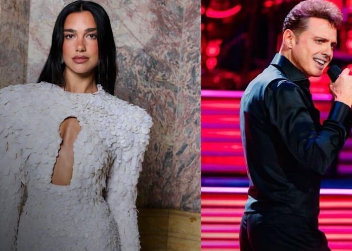 Foto: Luis Miguel y Dua Lipa “posan juntos” en una imagen viral/Cortesía