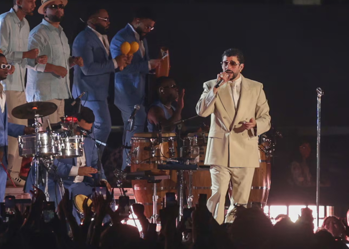 Foto: Bad Bunny desata euforia en San José con un espectáculo monumental en el Estadio Nacional/Cortesía