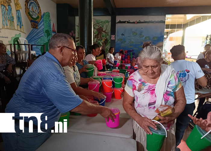 Foto: Más de 2 mil paquetes se reparten en histórica celebración mariana en Bluefields/TN8
