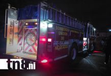 Foto: Incendio de gran magnitud afecta tres viviendas en Villa Libertad, Managua/TN8
