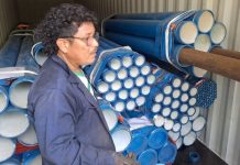 ENACAL recibe tuberías y accesorios para mejorar agua potable en Nicaragua