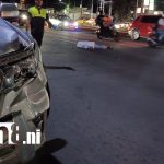 Señor pierde la vida tras ser arrollado por una camioneta en Carretera a Masaya Foto: Tragedia en Carretera a Masaya: anciano muere arrollado por camioneta/TN8