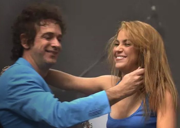 Foto: Shakira homenajea a Gustavo Cerati /cortesía