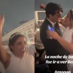 Viral: Recién casados celebran su boda en concierto de Bad Bunny Foto: Bodas en concierto de Bad Bunny /cortesía