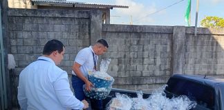 Foto: INSS sorprende a pensionados del Caribe Sur con canastas llenas de amor/TN8