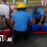 Joven embarazada sufre aparatoso accidente en Ticuantepe Foto: Accidente en Ticuantepe /cortesía