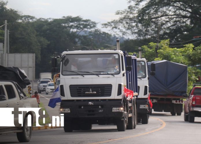 Foto: Siuna incorpora nuevos camiones a su flota municipal/TN8