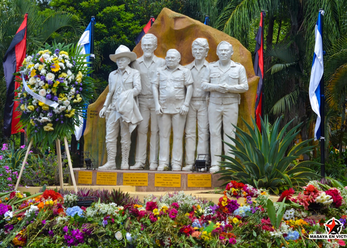 Foto: Masaya conmemora el natalicio del Comandante Camilo Ortega Saavedra/Cortesía