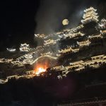 Foto:Bomberos controlan incendio en área turística de China/cortesía