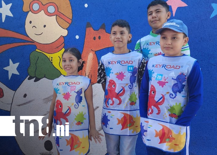 Foto: Creatividad infantil transforma el barrio San Judas /TN8