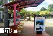 Foto: Ometepe avanza: nuevas paradas de buses con infraestructura y comodidad/TN8