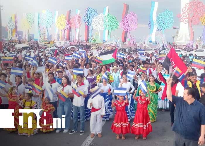 Foto: Nicaragua conmemora al Libertador de América/TN8