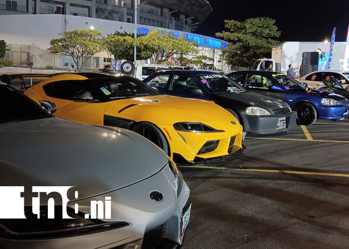 Foto: Drift Manía y Tuning Navideño llegan al Estadio Soberanía/TN8