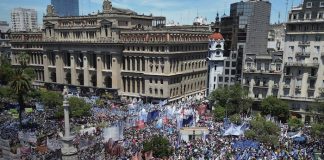 Foto: Protestas en Argentina /cortesía