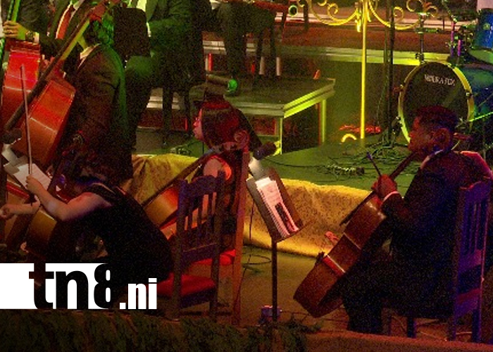Foto: Familias celebran la Navidad con música y cultura en el Rubén Darío/TN8
