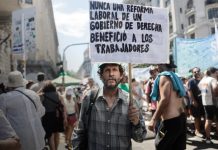 Argentina posterga el debate de la reforma laboral de Milei tras protestas Foto: Revés para Milei en Argentina /cortesía