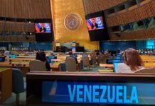 Foto: ONU sobre el caso de Venezuela /cortesía
