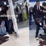 Foto: Video viral muestra intento de robo de 21 prendas en centro comercial en México / Cortesía