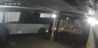 Foto: Pudo ser una tragedia en Managua: bus sin control, alcohol y fuga en plena madrugada/TN8