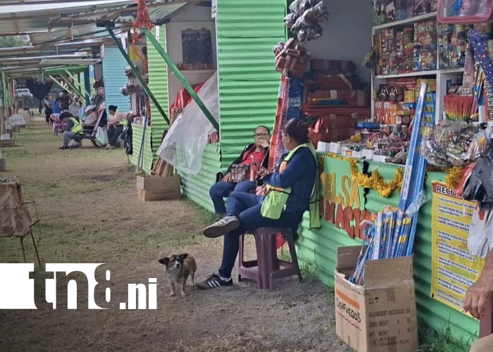 Foto: Comerciantes de pólvora con buenas expectativas para Nochebuena en Granada/TN8