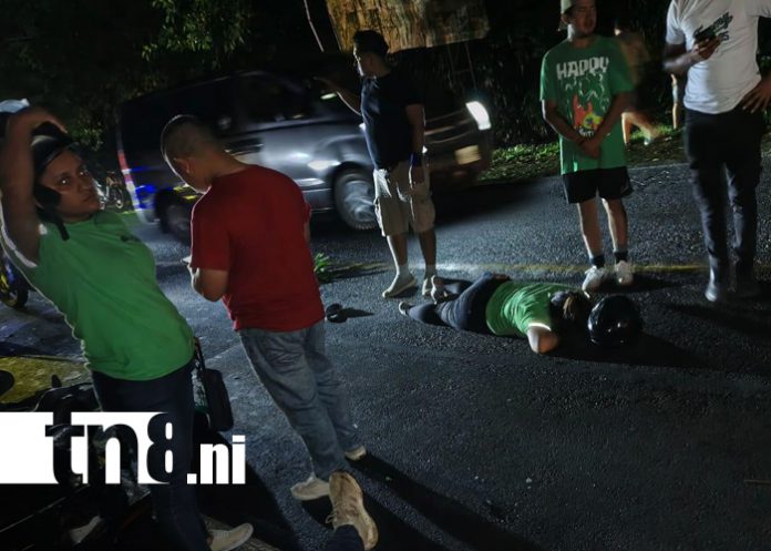 Foto: Dos accidentes casi simultáneos dejan varios lesionados en la carretera Masatepe/TN8