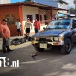Foto: Mal estacionamiento provoca accidente vial y deja a mujer lesionada en Estelí / TN8