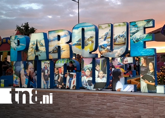 Foto: Santa Teresa inaugura la primera etapa de su parque central/TN8