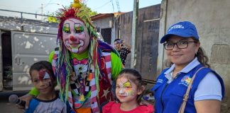 Foto: Festival “Navidad en Paz y Amor” une a familias del barrio Recreo Norte/TN8