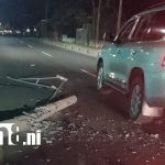 Foto: Accidente sin víctimas, pero con severos daños en la Garita Norte/TN8