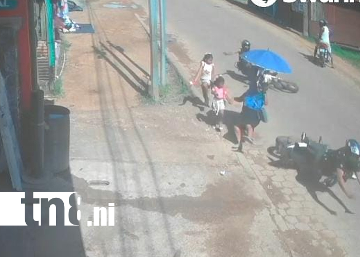 Foto: Accidente en Bilwi deja tres personas lesionadas/TN8