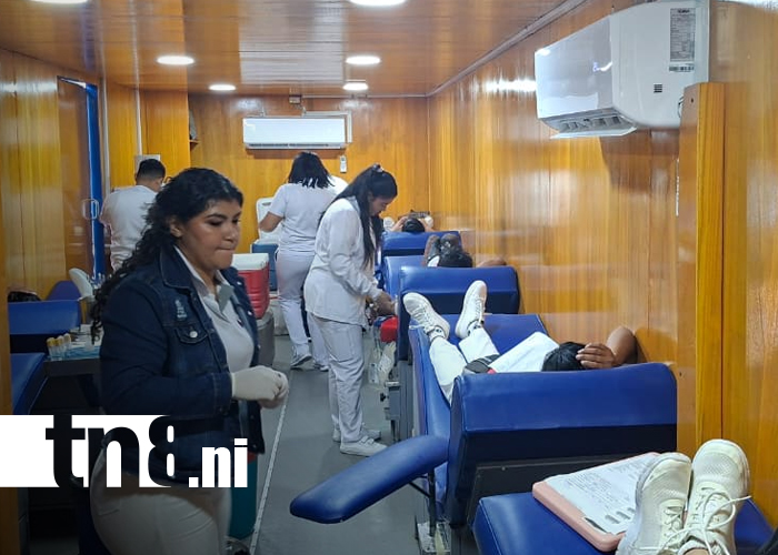 Foto:Granada realiza mega colecta de sangre para salvar vidas/TN8