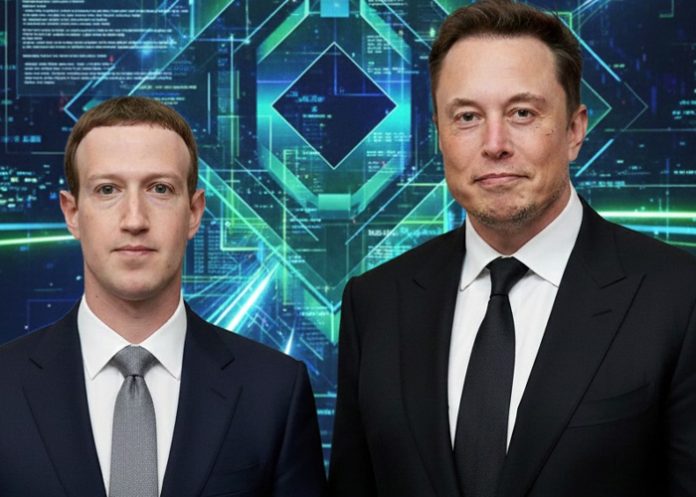 Foto: Musk y Zuckerberg / Cortesía