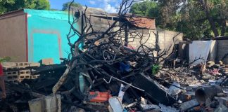 Foto: Incendio deja a familia de Managua sin hogar ni negocio / TN8