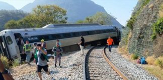 Foto: Desastre ferroviario en México /cortesía