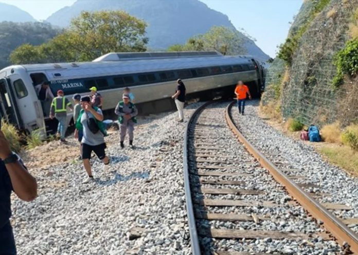 Foto: Desastre ferroviario en México /cortesía