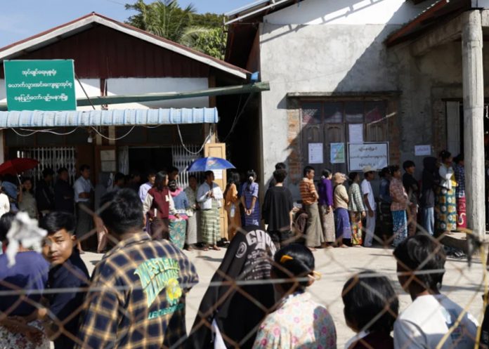 Foto: Elecciones en Myanmar /cortesía