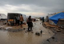 Foto: Inundaciones devastan Gaza /cortesía