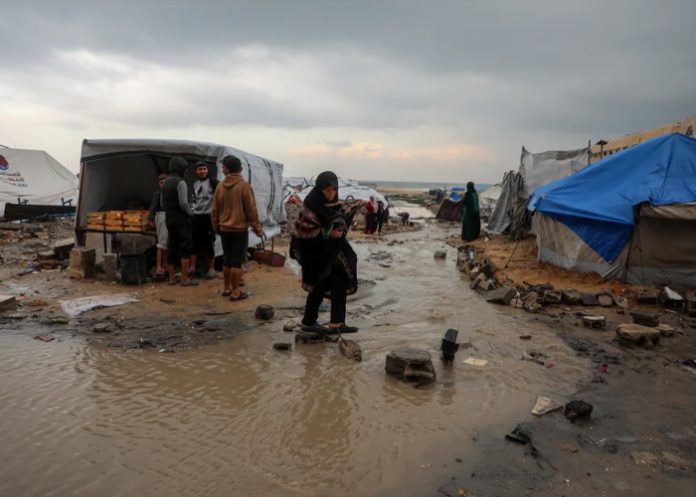 Foto: Inundaciones devastan Gaza /cortesía